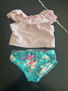 Ruffle Butts Baby Girl Swim Suit